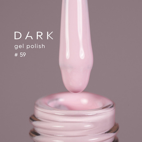 Gellak DARK New collection 59 lichtroze 10 ml - Фото №2