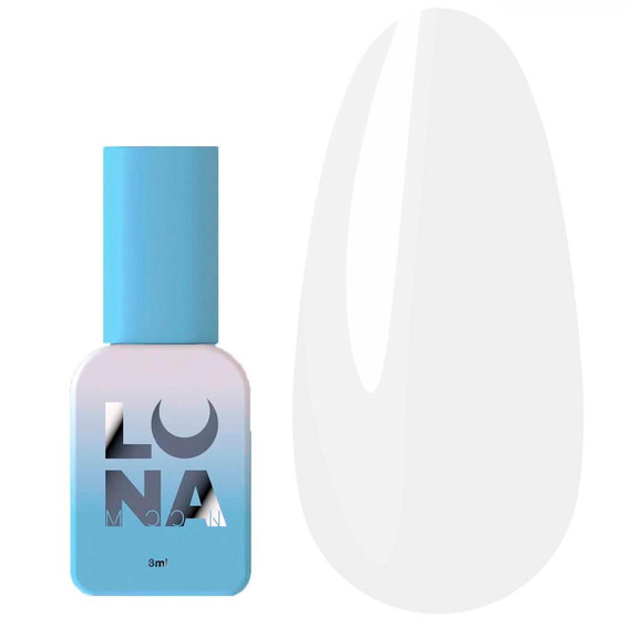 Gellak LUNA Cloud Color 03 wit met een warme, crèmekleurige tint 8 ml (221-6224-1823) - Фото №1