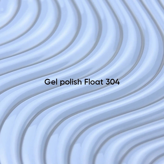 Gellak NAILSOFTHEDAY 304 Float pastelblauw 10 ml - Фото №3