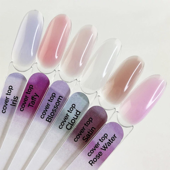 Topcoat voor nagels TOUCH Cover top Iris 13 ml - Фото №5