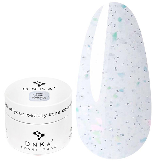 DNKa Cover #0094 Twinkle Nail Base 30 ml (FTDNKA0094) - Фото №1