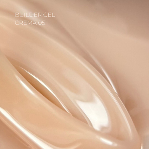 Gel for extensions TOUCH Builder gel Crema 05 caramel beige 30 ml - Фото №2