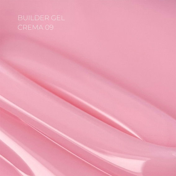 Gel voor extensions TOUCH Builder gel Crema 09 roze 30 ml - Фото №2