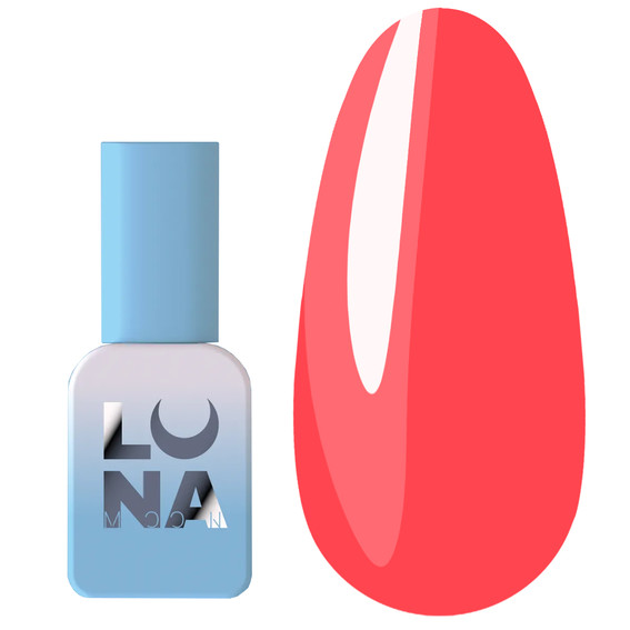 Gellak LUNA color 151 neonkoraal 8 ml (047-2199-1179) - Фото №1