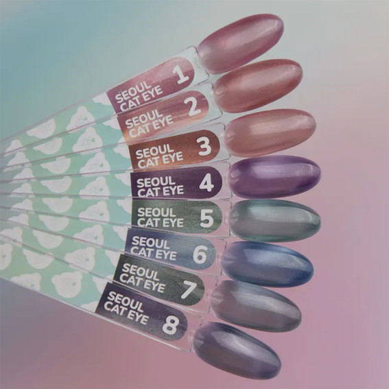 Gellack YOUARECUTE Color Seoul Cat Eye Nr. 2 Pfirsich, 5 ml (355-6357-1959) - Фото №6