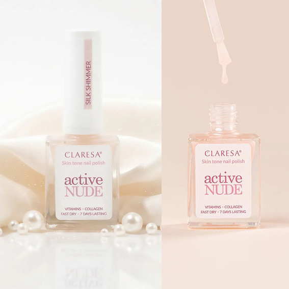 Классический лак для ногтей Claresa SILK SHIMMER 9,5 мл - Фото №6