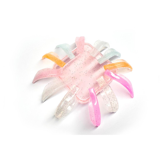 Siliconen rollers PLATINUM Rose 6 paar - Фото №2