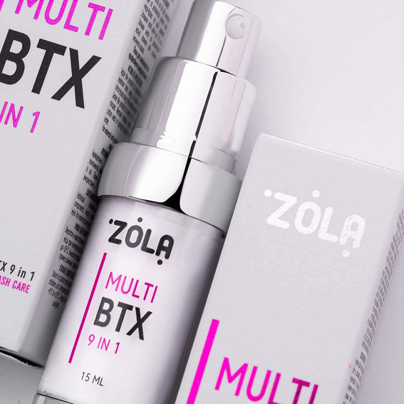 ZOLA Multifunktionale Augenbrauen- und Wimpernbehandlung MULTI-TREATMENT BTX 9 in 1 15 ml - Фото №3