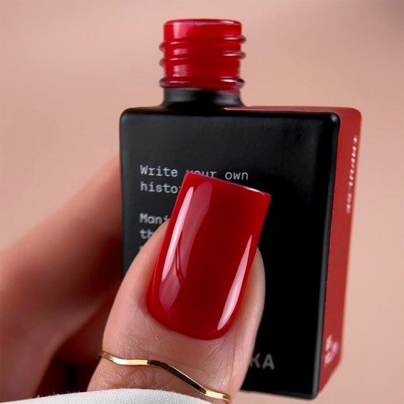 Gellak BIBLIOTEKA STATEMENT 28 Impulse rood 10 ml - Фото №3