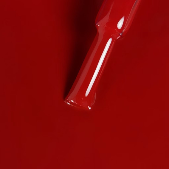 Gellak BIBLIOTEKA RED SPECTRUM 44 Crimson dicht gepigmenteerd rood 10 ml - Фото №2