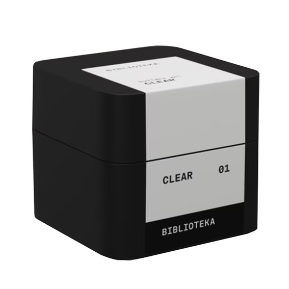 Gel voor extensions BIBLIOTEKA Builder gel 01 Clear transparant 15 ml - Фото №1