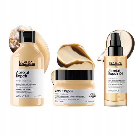 Haarmasker L'Oreal Absolut Repair 250 ml - Фото №3