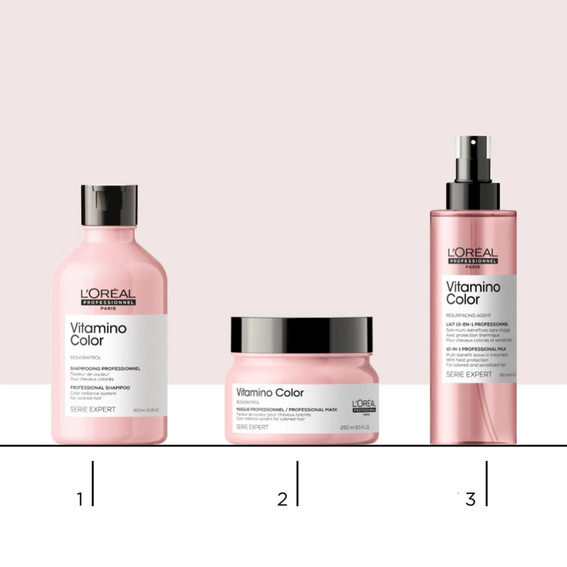 Haarmasker L'Oreal Vitamino Color 250 ml - Фото №2