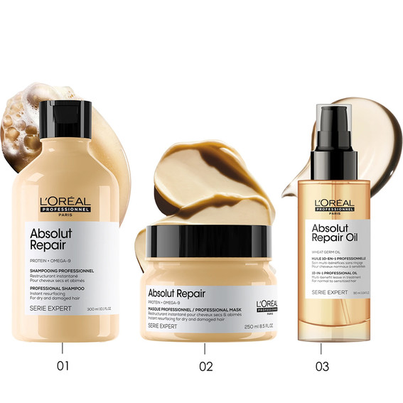 Herstellende haarolie L'Oréal Absolut Repair Oil 90 ml - Фото №4