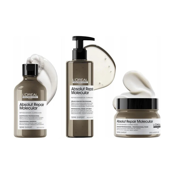 Haarmasker L'Oreal Absolut Repair Molecular 250 ml - Фото №3