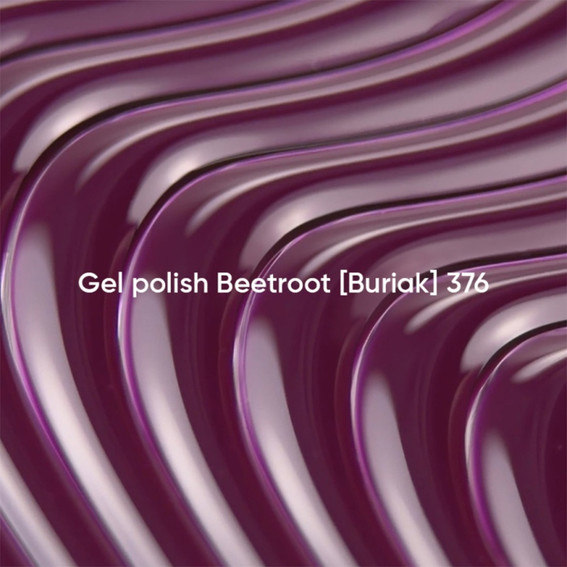 Gellak NAILSOFTHEDAY 376 Beetroot violet 10 ml - Фото №2