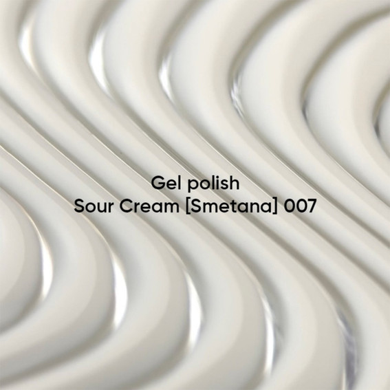 Gellak NAILSOFTHEDAY 007 Sour Cream melkachtig 10 ml - Фото №2