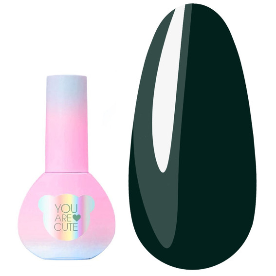 Gellak YOUARECUTE Color 66 donkergroen 5 ml (993-4088-1037) - Фото №1
