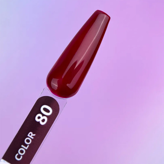 Gellak YOUARECUTE Color 80 wijn 5 ml (993-4102-1023) - Фото №3