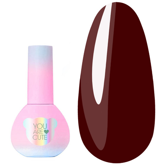 Gellak YOUARECUTE Color 80 wijn 5 ml (993-4102-1023) - Фото №1