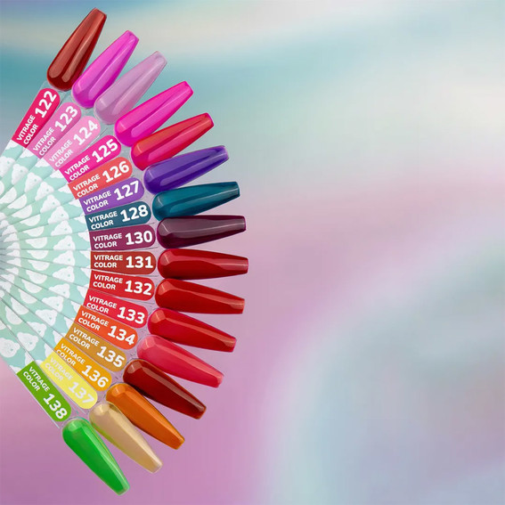 Gellak YOUARECUTE Color 132 felrood gebrandschilderd glas 5 ml (993-4766-1326) - Фото №4
