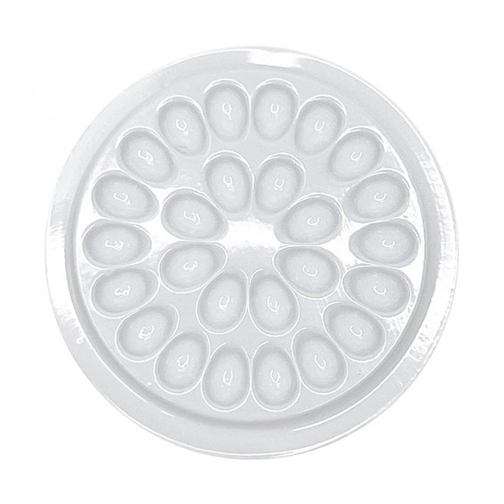 MANY BEAUTY Einweg-Kleberpalette (10 Stück) Transparent - Фото №1