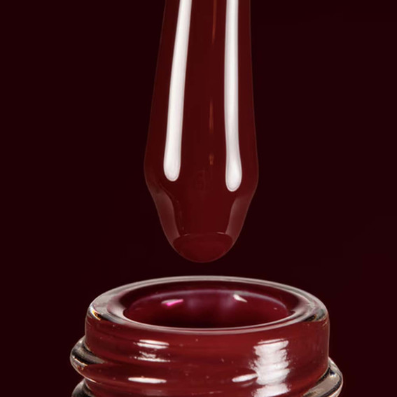 Gellak DARK 191 diep wijnrood 6 ml - Фото №2