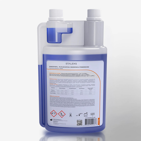 Product voor oppervlaktereiniging en -desinfectie STALEKS 1000 ml - Фото №4