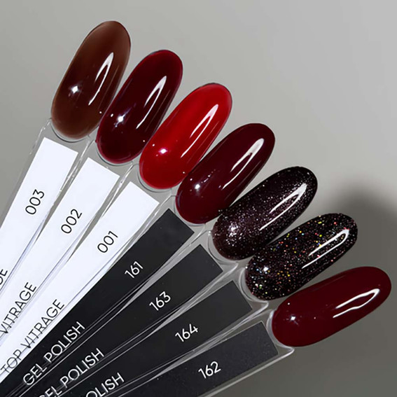 DARK Vitrage Top 01 rood 6 ml - Фото №3