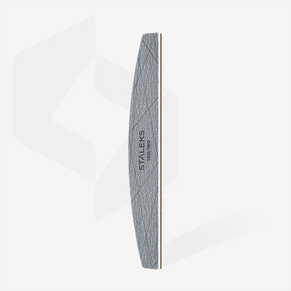 Mineraal nagelvijl Staleks Halfmåne SMART 40 150/180 grit 25 stuks (NFS-40-150/180-25) - Фото №3