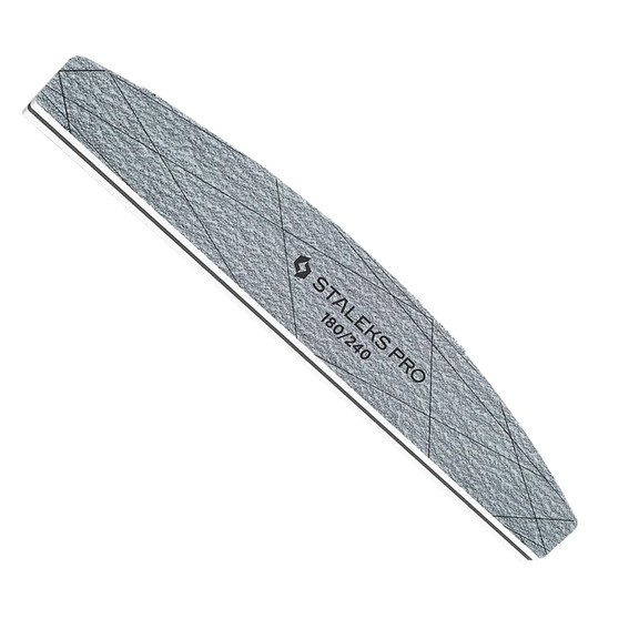 Halvemaanvormige nagelvijl Staleks SMART 40 180/240 korrel 25 stuks (NFS-40-180/240-25) - Фото №1