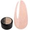 Gel for extensions DARK Medium Gel №31 (updated color) peach with glitter 15 ml - Фото №1