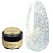 Gel for extensions F.O.X Builder gel Flashback 001 warm light silver 15 ml - Фото №1