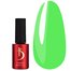 Цветное базовое покрытие для гель-лака Kodi Color Rubber Base Gel Neon 03 зеленый 7 мл - Фото №1