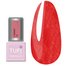 TUFI profi PREMIUM hybride nagellak Cabaret16 Berry met glitter 8 ml (0102571) - Фото №1