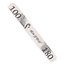Aba Group SAFE PACKAGE Пилочка для ногтей SIMPLE 100/180 STANDARD - FLAMING - Фото №1
