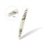 Aba Group Пилочка для ногтей CROSS MOON 100/180 SLIM - RETRO, 25 шт. - Фото №2