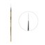 TUFI profi PREMIUM Art nagelborstel dun 2/0 (0120831) - Фото №1