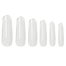 Top nagelmodelleringsvormen Kodi Professional 3 Large Curve 120 stuks transparant - Фото №1