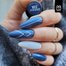 Gel polish PALU Vienna VI2 blue with particles 11 ml - Фото №2
