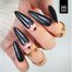 Gel polish PALU Vienna VI3 brown with particles 11 ml - Фото №2