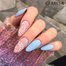 Claresa MARSHMALLOW 10 hybride nagellak blauw met kruimels 5 ml - Фото №6