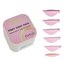 ZOLA Pinky Shiny Pads lamineerrollenset, roze, 6 paar - Фото №1