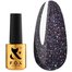 Гель-лак FOX Sparkle №008 фиолетовый с шиммером 7 мл - Фото №1
