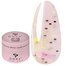 База для ногтей DNKa Cover Base №0061 Confetti розовый с желтыми, розовыми и черными хлопьями 30 мл (DNKA0061-30) - Фото №1