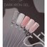 Gel für Extensions Dark Iron Gel Nr. 01 transparent 15 ml - Фото №2