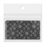 GNBLAB Transferfolie voor nagels 80 cm Bloem zwart nr. 1 - Фото №1
