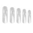 Верхние формы NAILSOFTHEDAY Dual form Square (Type 7) 120 шт - Фото №1