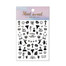 Nagelstickers dun zelfklevend halloween MS-C298 zwart - Фото №3