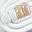База для ногтей NAILSOFTHEDAY Cover NEW Formula Milk 04 молочный с серебряными блестками 10 мл - Фото №3
